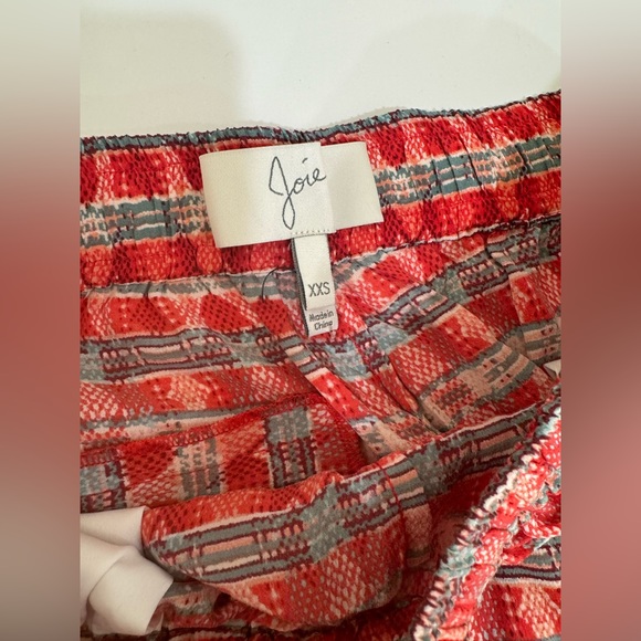 Joie Silk Shorts XXS Drawstring Elastic - Picture 2 of 6